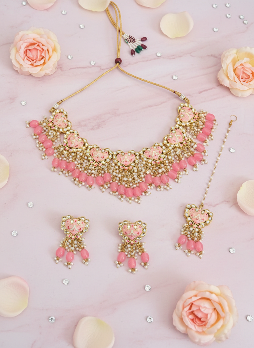 Complete Bridal Jewelry Set Display