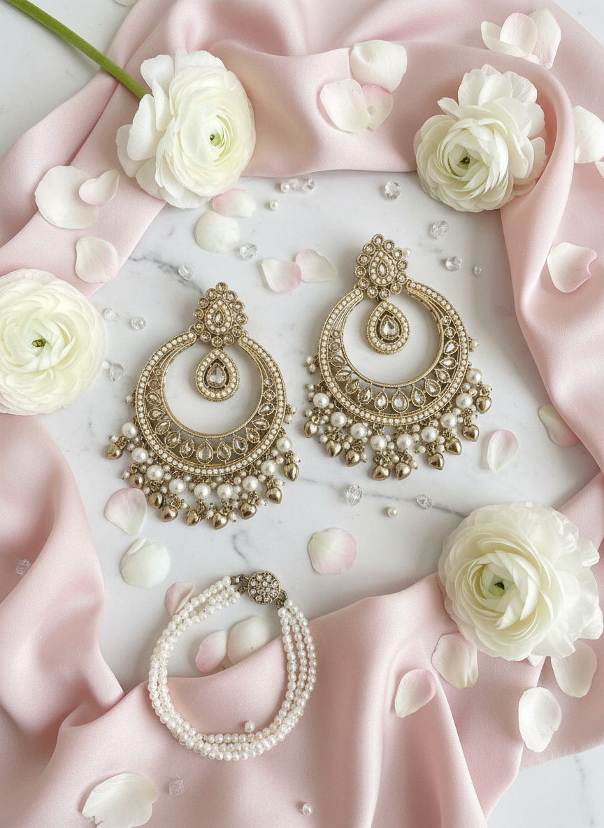 Gold Oversized Earrings
