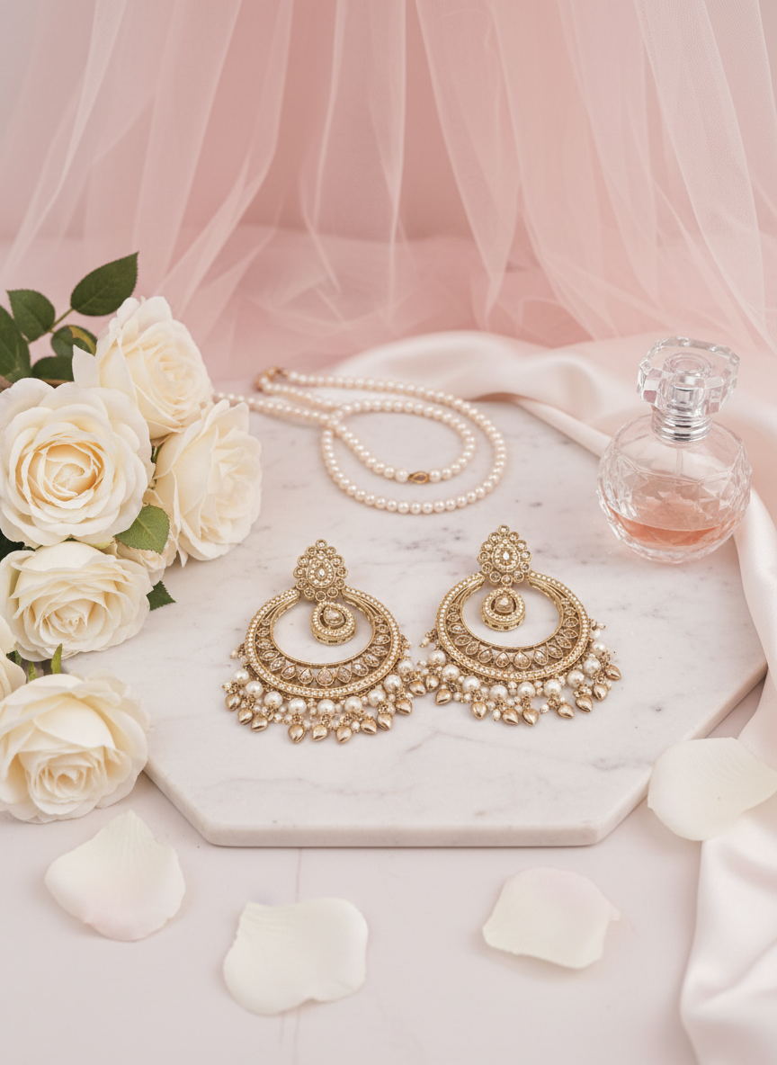 Gold Oversized Earrings