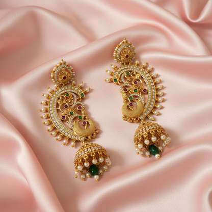 Gold Earcuff Jhumka