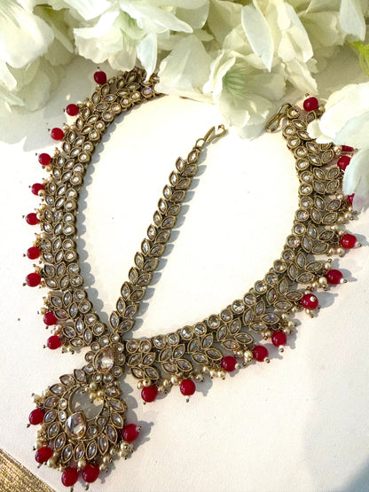 Red & Gold Mathapatti