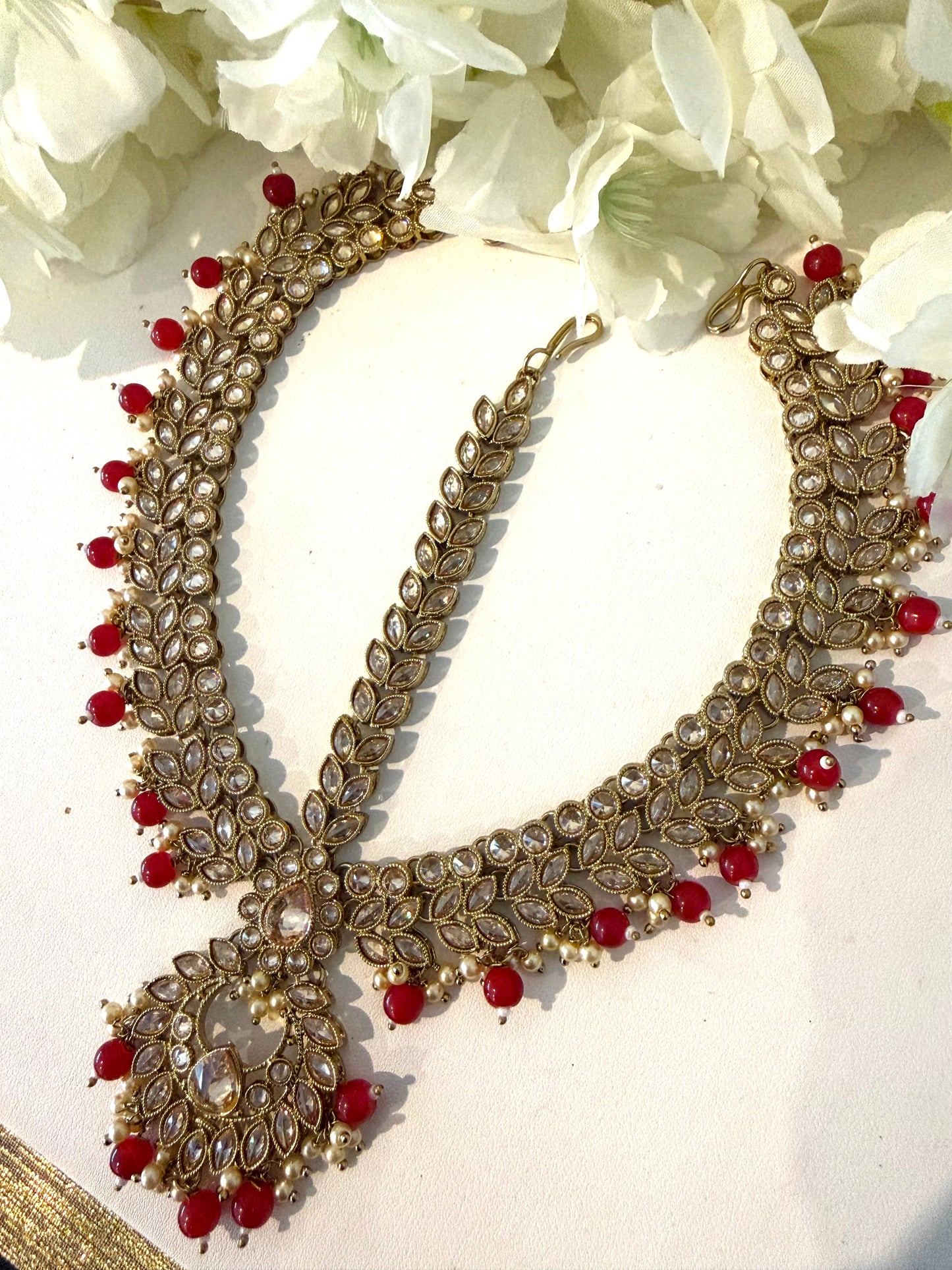 Red & Gold Mathapatti