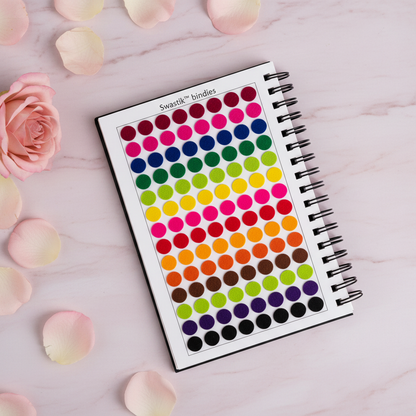 Bindi Book with Rose Petals