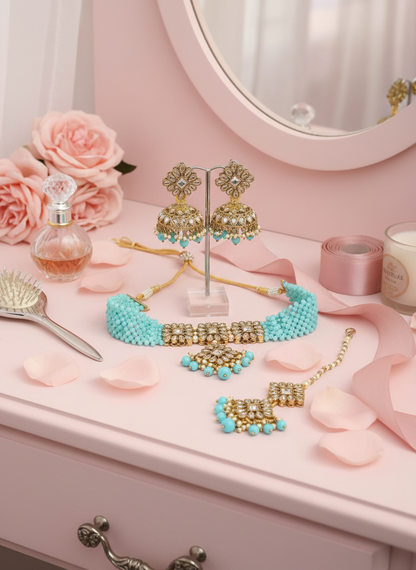 Blush Pink with Roses