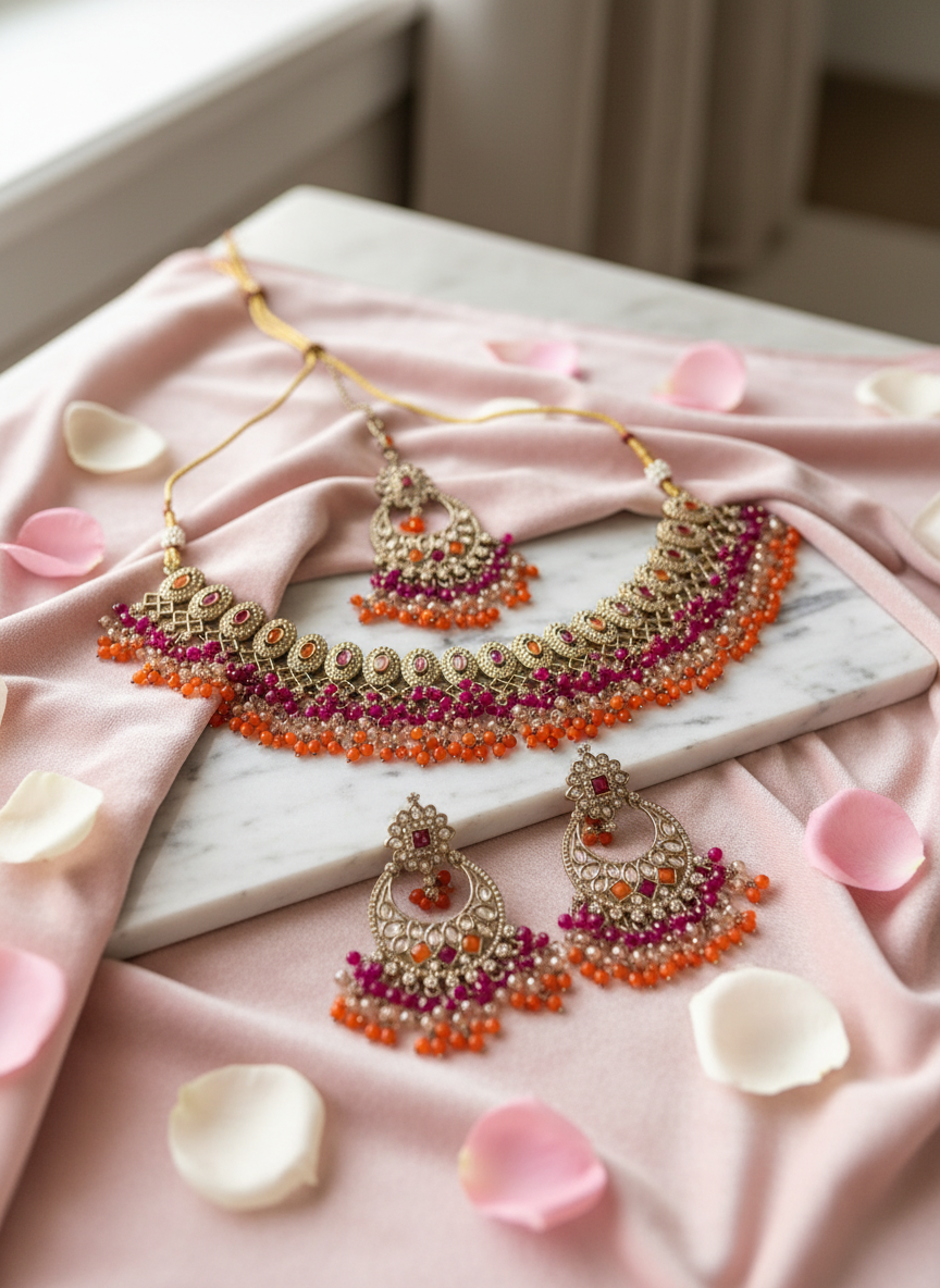 Blush Velvet Luxury Display