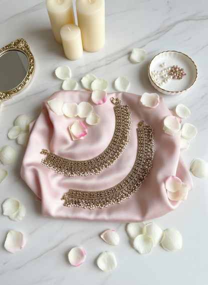 Bridal Silk & Roses Setup