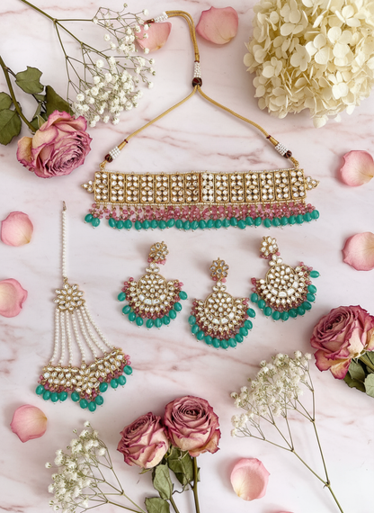 Complete Jewelry Set Flat Lay