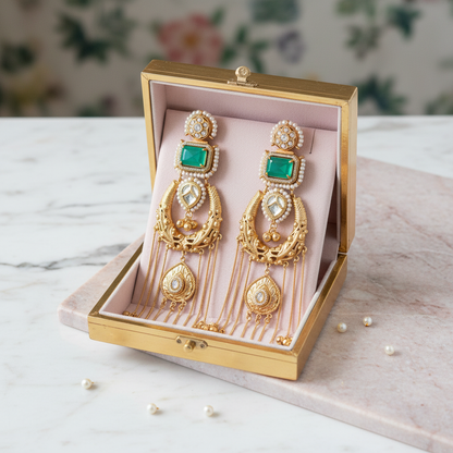 Earrings in Jewelry Box