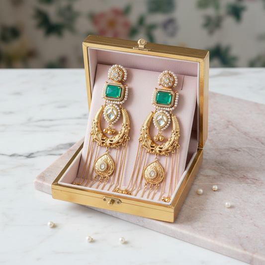 Earrings in Jewelry Box
