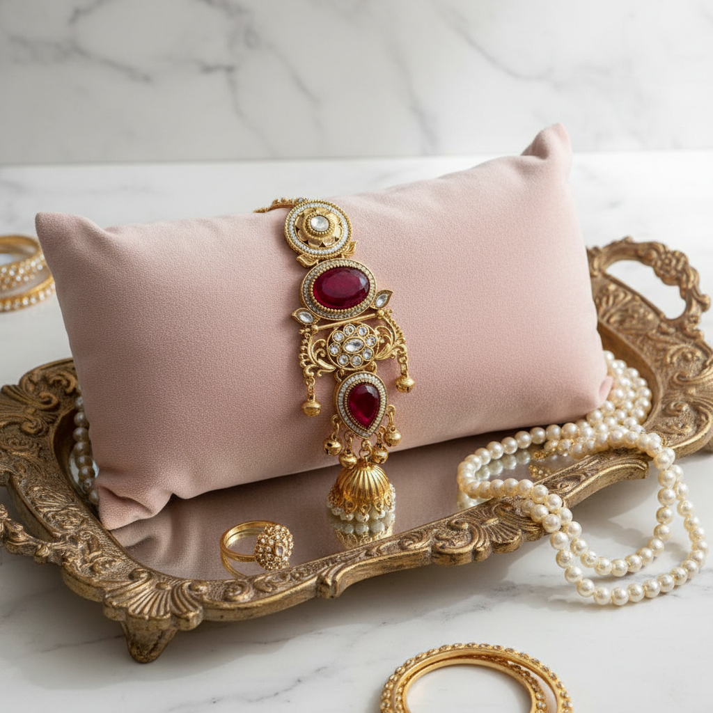 Gold Tray Luxury Display