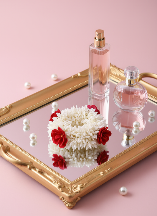 Jasmine Gajra Style Hair Scrunchie