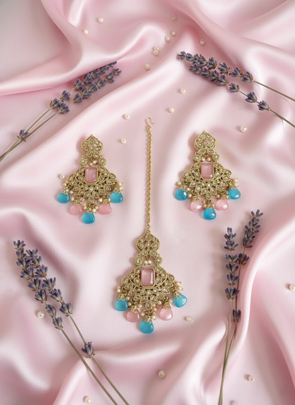 Jewelry with lavender styling
