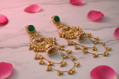 Luxury Green Stone - Marble Pink Glow