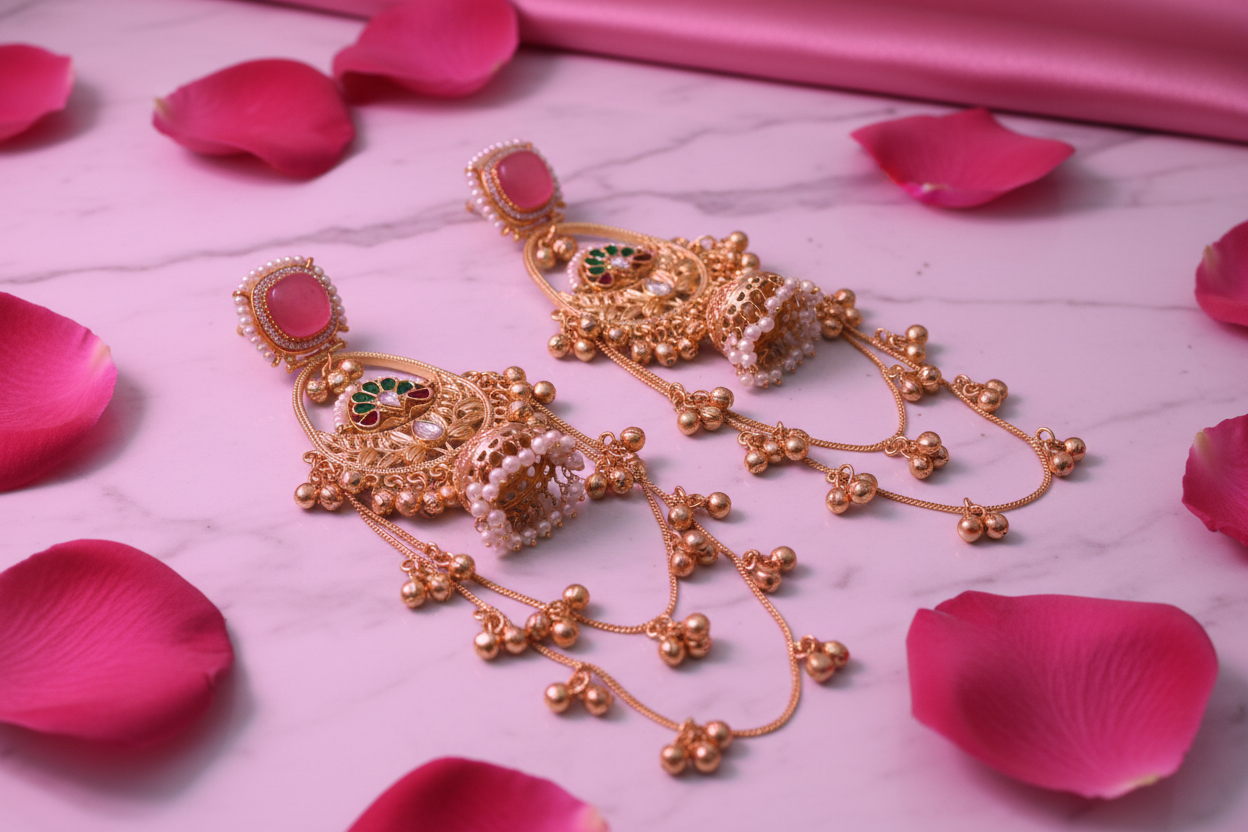 Luxury Pink Stone - Marble Pink Glow