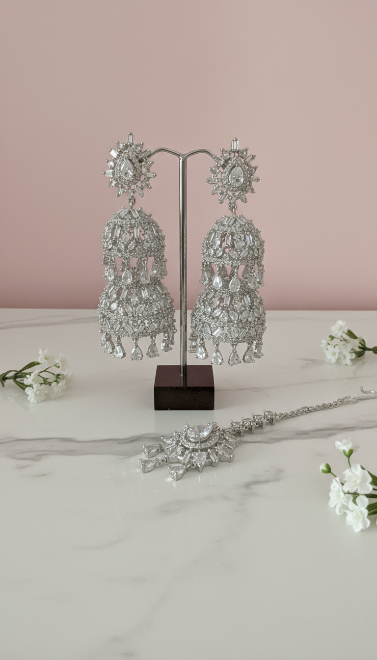 Marble and Florals Style