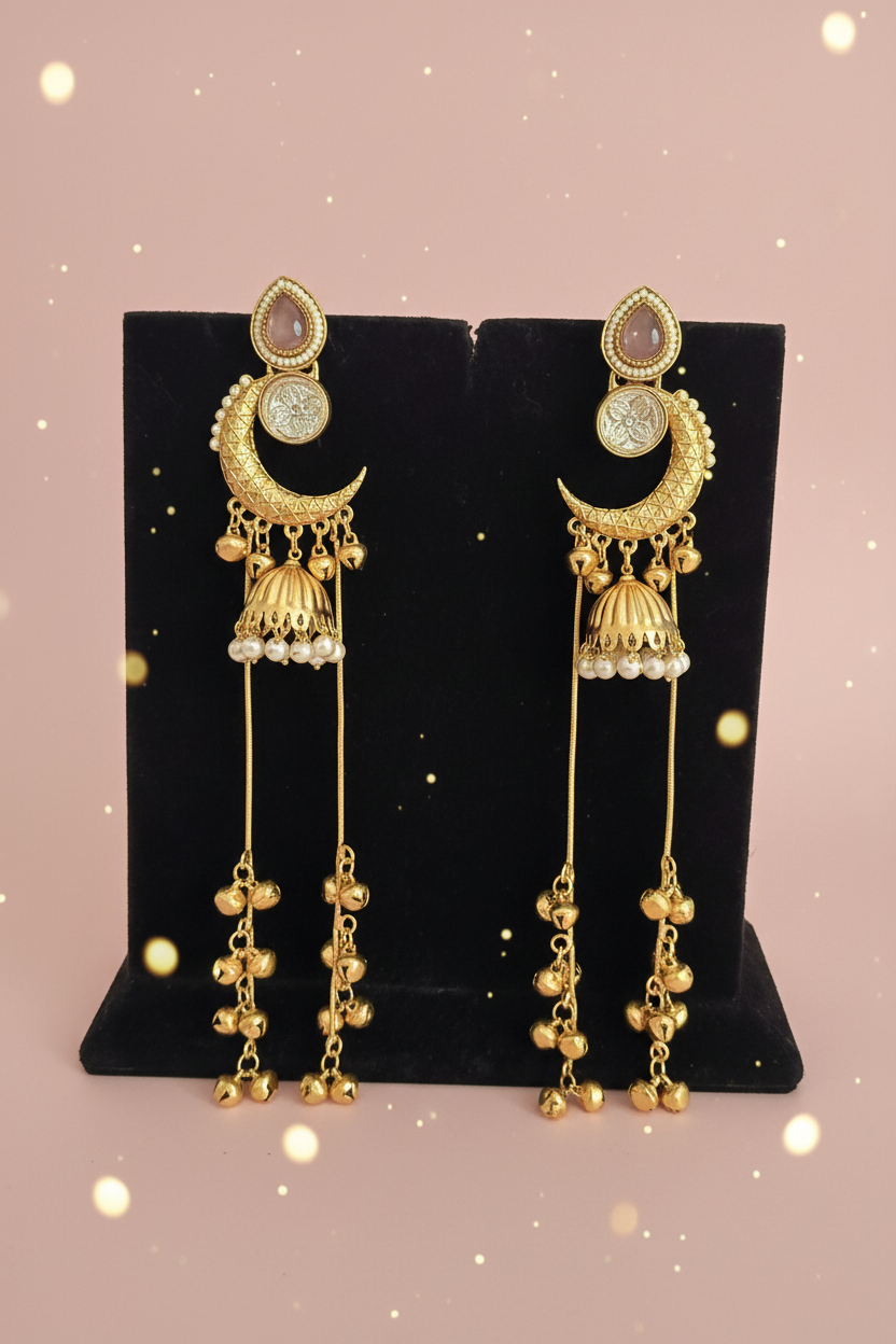 Mauve Chand Bali - Holder