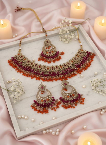 Pale Pink Satin Display