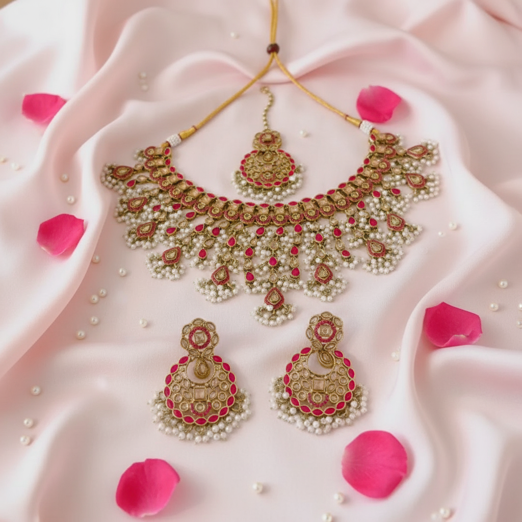 Pastel Pink Silk Display