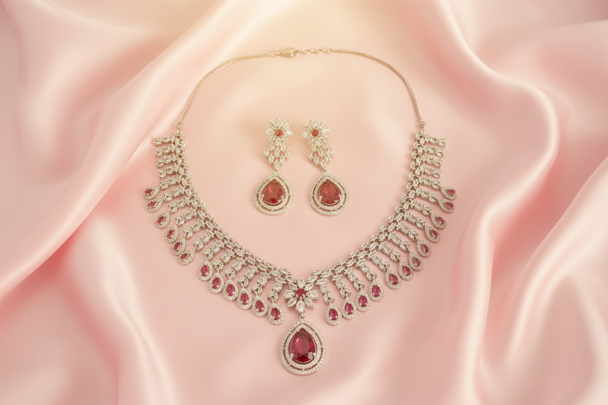 Pastel Pink Silk