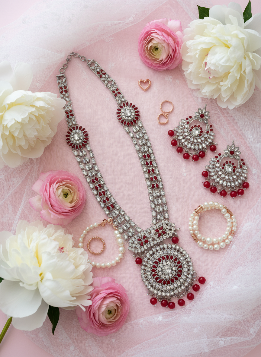 Pastel pink with peonies and tulle