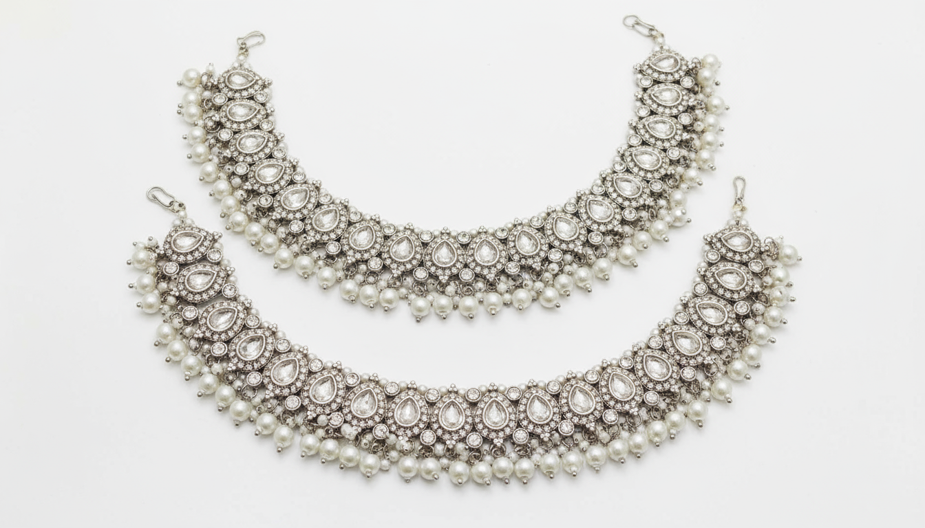 Payal with white background