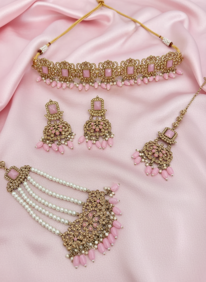 Pink Silk Background