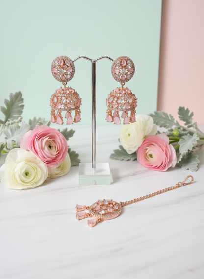 Rose Gold Set 1 with Mint and Blush Styling