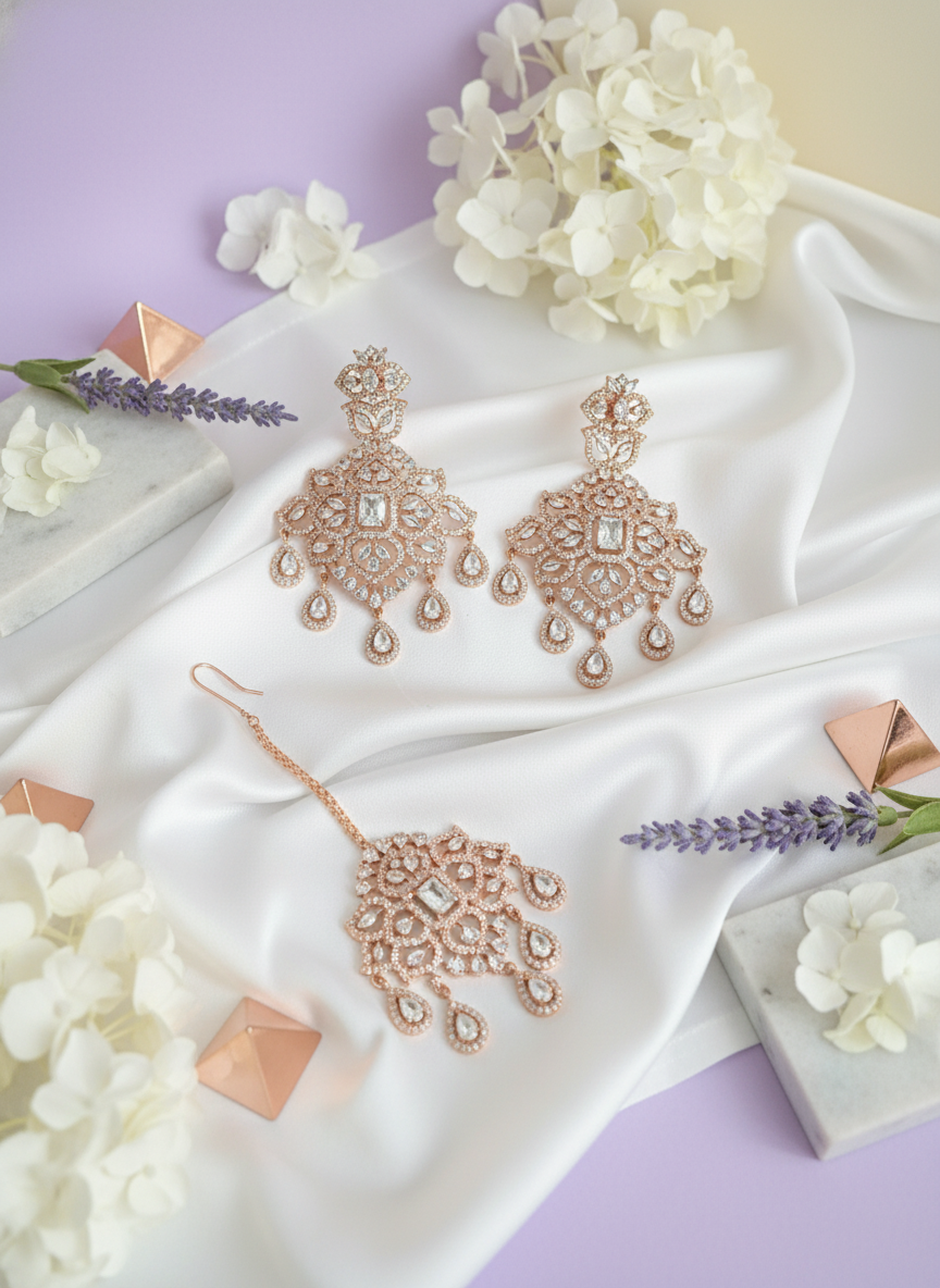 Rose Gold Set 2 with Lavender Styling