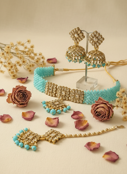 Rose Petals Cream Background