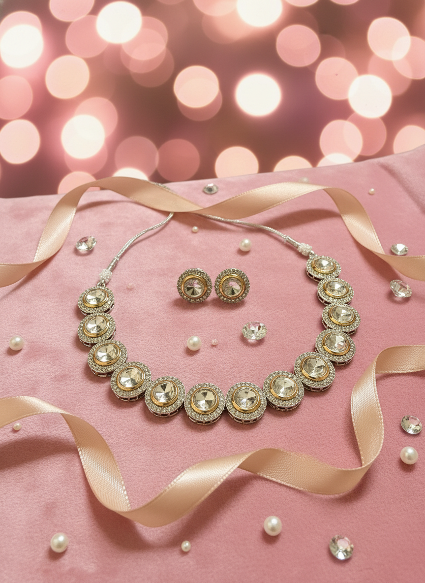 Satin with Bokeh Background