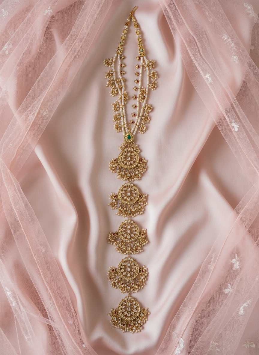 Silk and Tulle Flat Lay