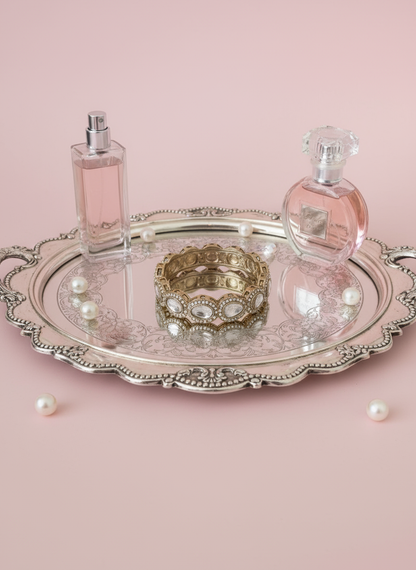 Silver CZ Bangle - Tray