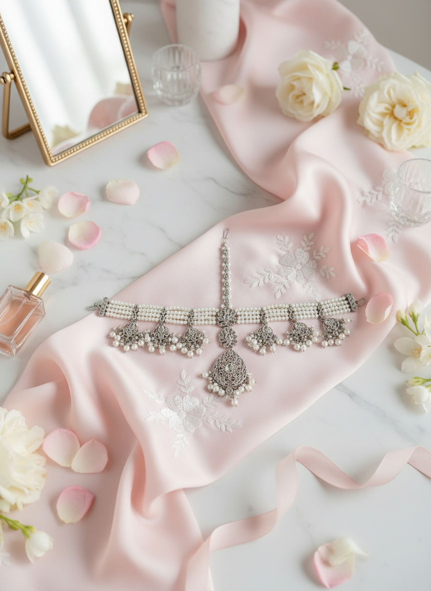 Silver Mathapatti Vanity 1