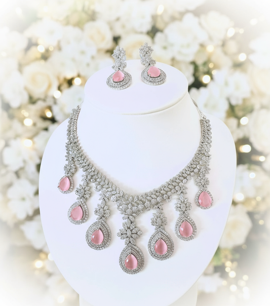 Silver & Pink AD Set - Bokeh