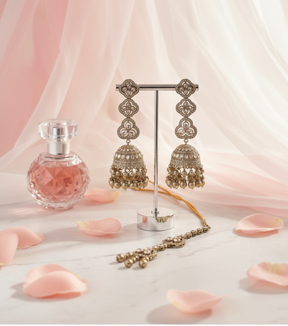 Styled Jhumka Earrings