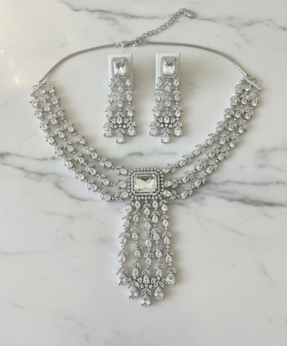 Updated American Diamond Set with Professional Background