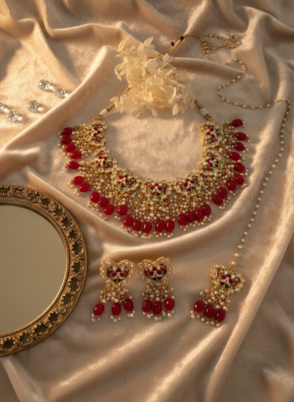 Velvet editorial styling