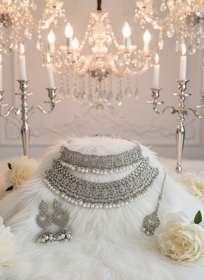 White Glamour Bridal Display